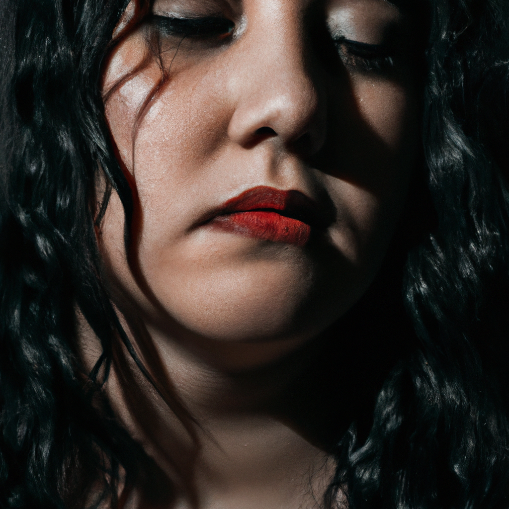 Retrato antes del retoque, tonos de piel naturales