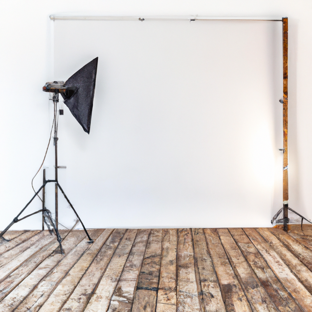 Estudio de fotografía minimalista en Santiago con ciclorama blanco e iluminación natural